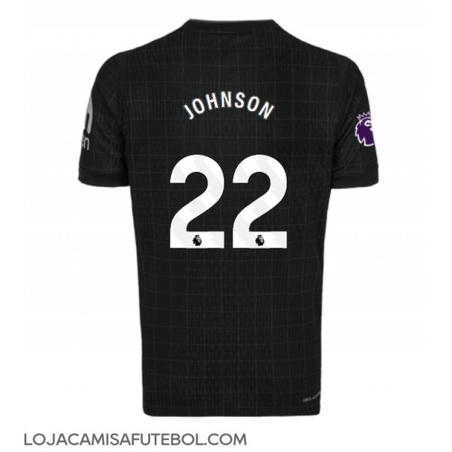 Camisa de Futebol Tottenham Hotspur Brennan Johnson #22 Equipamento Secundário 2025-26 Manga Curta Camisa de Futebol Tottenham Hotspur Brennan Johnson #22 Equipamento Secundário 2025-26 Manga Curta